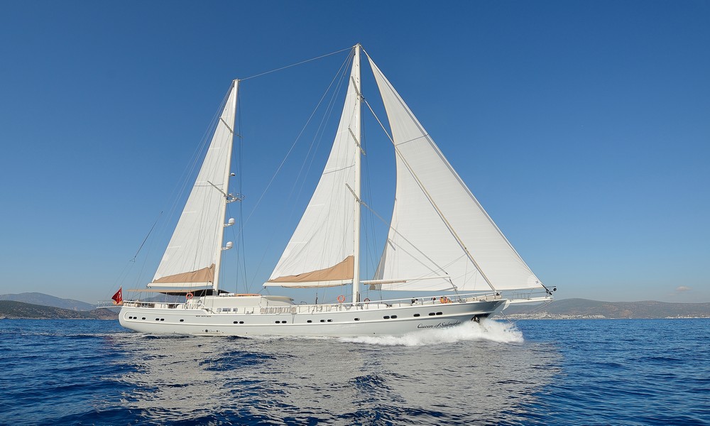 Gulet Charter Bodrum with Gulet Queen of Salmakis