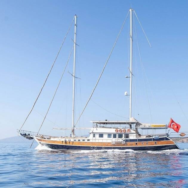 luxury and adventure aboard the Gulet Oguz Bey, your gateway to exploring the pristine Turkish coastline. Gulet Charter Turkey