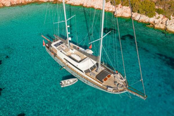 Dive into the heart of the Aegean: Charter the Gulet Virtuoso and unlock hidden coves, ancient ruins, and endless adventure in the Greek Islands.