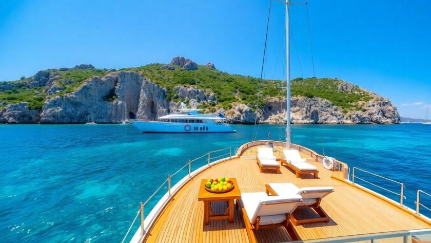 Exploring the Greek Islands with a Luxury Yacht Charter