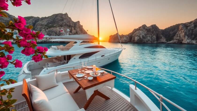 Romantic Yacht Getaways in the Greek Islands