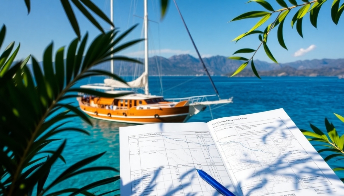 Planning Your Gulet Charter