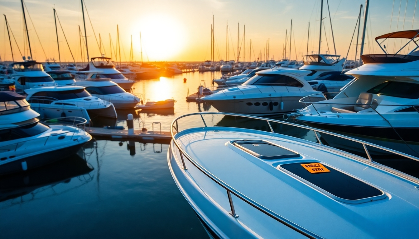 Types of Boats Available